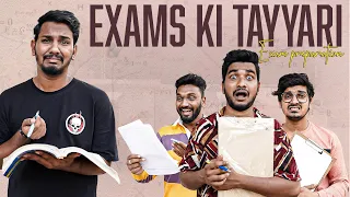 EXAMS KI TAYYARI (Funny Exam Preparation) | Warangal Diaries