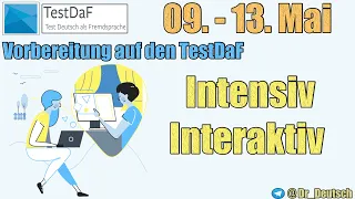 Intensive Vorbereitung auf den TestDaF am 18. Mai