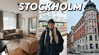Moving to Stockholm Sweden 🇸🇪 my first impressions, apartment tour & exploring the city