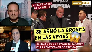 De la Hoya PRENDIÓ al CANELO y se metió en su cabeza: EL CANELO vs. MUNGUÍA SE CALIENTA | ESPN Boxeo