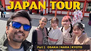 Exploring: Osaka,Nara,Kyoto | How to Spend 5 Days in Osaka - A Travel Itinerary Japan 2024 | Part 1