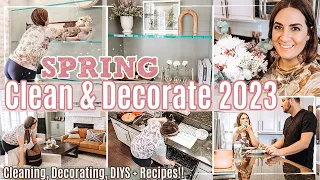 *NEW* SPRING CLEAN & DECORATE With ME 2023 🌸 Using Decor I Already Have, Spring DIYS + Recipes