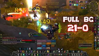 21-0 Full BG Balance Druid (Top DMG) WotLK Solo PvP - Rakzo