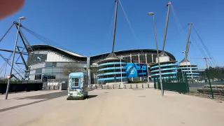 Etihad stadium tour!!