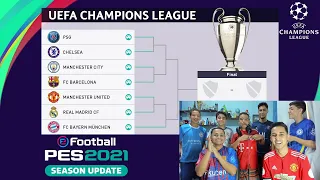 THE RIKINHO UEFA CHAMPIONS LEAGUE CUP BEGAN! PSG x CHELSEA PES 2021 GAME 1 ‹ Rikinho ›