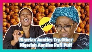 Nigerian Aunties Try Other Nigerian Aunties' Puff Puff