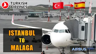 FLIGHT REPORT Istanbul 🇹🇷 🇪🇸 Malaga TURKISH AIRLINES (# 126)