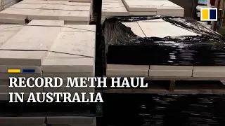 Australia’s largest methamphetamine seizure found in marble tiles