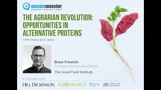 The Agrarian Revolution | Trends Driving the Alternative Protein Sector | Bruce Friedrich