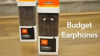 JBL C200SI Budget Earphones Review & Compared with JBL C100