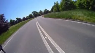 Near miss on Death Road