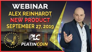 Platincoin webinar from September 27, 2019 - a new product of the company!