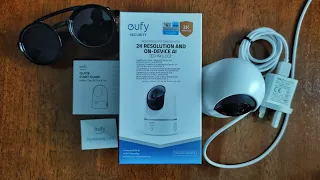 Eufy Indoor Cam 2k Pan & Tilt Unboxing And Quick Set Up