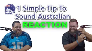 Americans React to How To Sound Australian | 1 Simple Tip From Australia