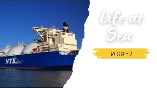 North Atlantic Vlog - 1 || At sea || Life as a cadet on my first vessel!