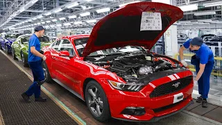Inside US Best Mega Factory Producing Powerful Ford Mustang - Production Line