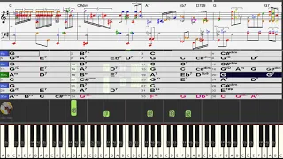 Ray's Mood (G) JP059 [BIAB & Synthesia] ジャズ・ピアノトリオ演奏例