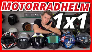 MOTORRADHELM 1x1 - das musst du vor dem Kauf wissen [Teil 2]