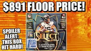 SOLD OUT FOR $891! WORTH IT?  | 2022 Panini Select NFL First off the Line FOTL Box Review