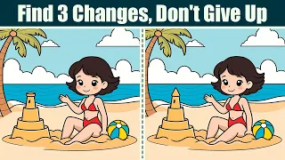 Spot The Difference : Find 3 Changes, Don't Give Up | Find The Difference #227