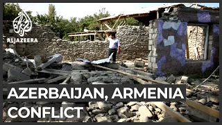 Nagorno-Karabakh: Deadly fighting spills into fifth day