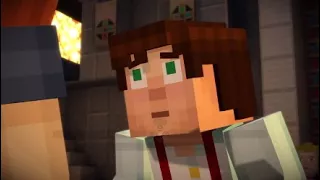 Minecraft Story Mode Episode 3 Jesse X Petra (Romantic & Cute scenes)