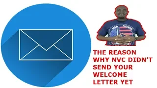 THE REASON WHY NVC DIDN'T SEND YOUR WELCOME LETTER YET