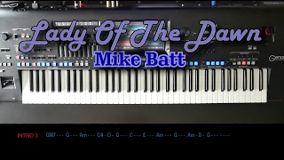 Lady Of The Dawn - Mike Batt, Cover, mit titelbezogenem Style auf Yamaha