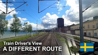 TRAIN DRIVER'S VIEW: A different route (Stockholm to Nässjö via Falköping)