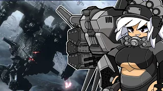 Filtered by Attack Helicopter Girl. (Armored Core 6 Joke Animation)