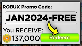 This *SECRET* Promo Code Gives FREE ROBUX! (Roblox February 2024)