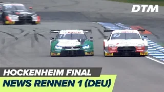 Rast und Wittmann kämpfen um Sieg in Hockenheim - Highlights Rennen 1 - DTM Hockenheim Final 2019