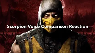 Scorpion Voice Comparison Reaction