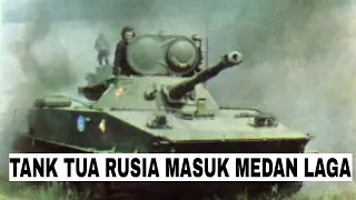 Rusia Kerahkan Tank Tua PT-76 Ke Medan Laga Ukraina