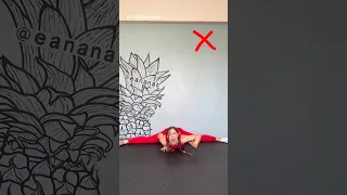 Middle Split Tutorial 🔥🔥 #gymnast #flexibility #howto #splits #wow #tutorial