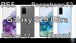 Galaxy S20 Ultra// Видео PS5// Pocophone F2// iPhone 12