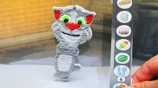 3d pen drawing Talking Tom. DIY