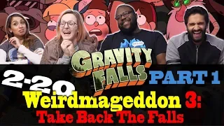 Gravity Falls - 2x20 Weirdmageddon 3: Take Back the Falls (Part 1) - Group Reaction