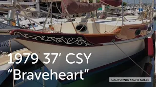 1979 37 CSY Walkthrough [SOLD] | California Yacht Sales