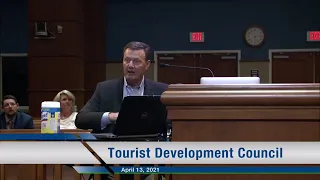 Tourist Development Council Meeting April 13, 2021