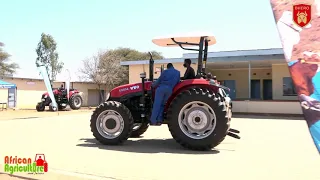 YTO BHERO EX854 tractor Test drive in Botswana