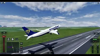 Ryanair emergency landing - Project flight