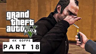 GRAND THEFT AUTO 5 Walkthrough Gameplay Part 18 - (PC 4K 60FPS) RTX 3090 MAX SETTINGS