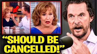 Matthew McConaughey Reveals How RUDE Joy Behar Is On The View