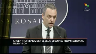 FTS 8:30 07-05: Argentina removes teleSUR channel from national television