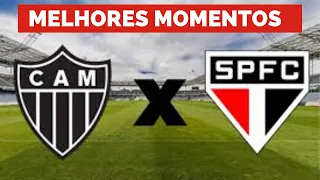 MELHORES MOMENTOS DE ATLÉTICO/MG X SÃO PAULO BRASILEIRÃO SÉRIE A 03/09/2020