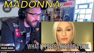 METALHEAD REACTS| Madonna - What It Feels Like For A Girl (Official Video) [HD]