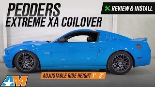 2005-2014 Mustang Pedders Extreme Xa Coilover Kit Review & Install