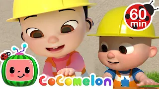 Construction Vehicles 🏗️ | Cocomelon 🍉 | Kids Learning Songs! |  Sing Along Nursery Rhymes 🎶