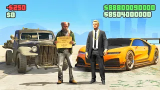 RICHEST vs. POOREST PLAYER Challenge in GTA 5!